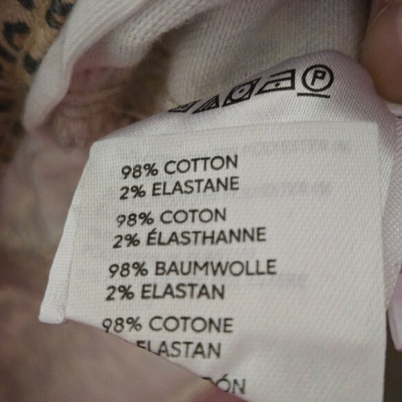 Anthropologie Pilcro The Wanderer Mid Rise Relax Leg Jeans Leopard Size 32 - Picture 14 of 14